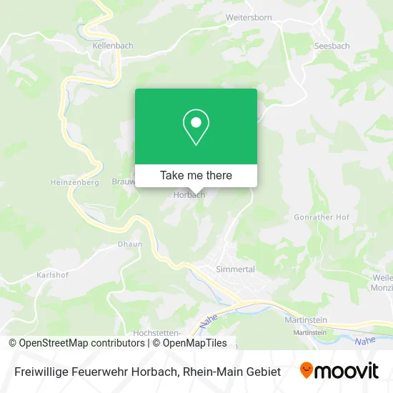 Карта Freiwillige Feuerwehr Horbach