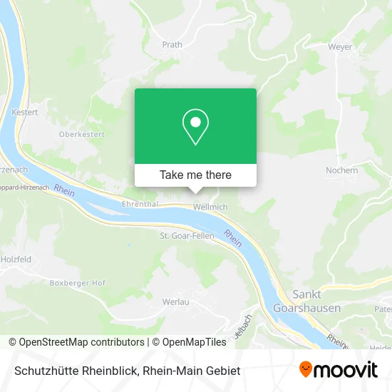 Карта Schutzhütte Rheinblick