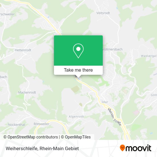 Weiherschleife map