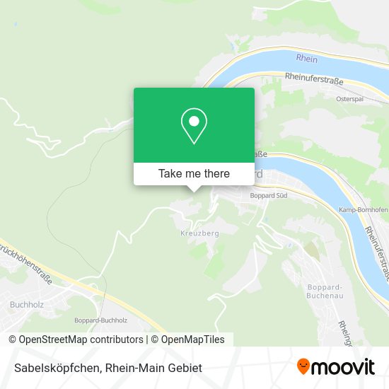 Карта Sabelsköpfchen