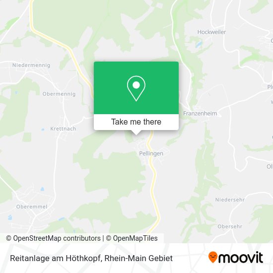 Карта Reitanlage am Höthkopf