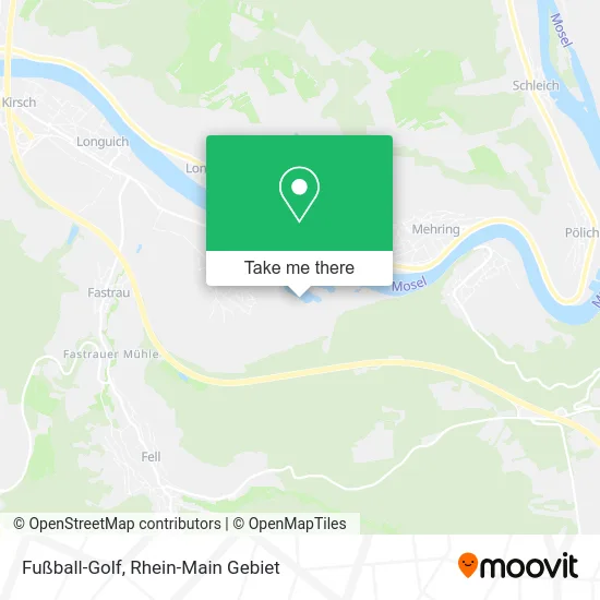 Карта Fußball-Golf