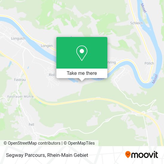 Карта Segway Parcours