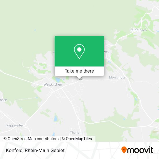 Карта Konfeld