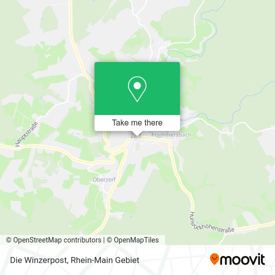 Карта Die Winzerpost