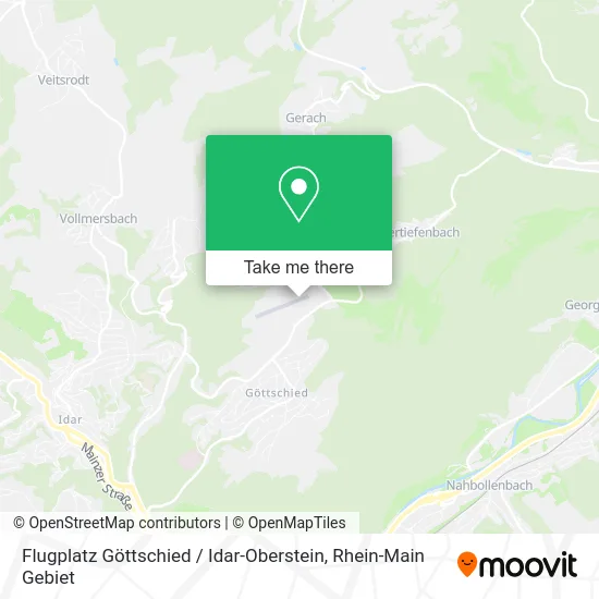 Карта Flugplatz Göttschied / Idar-Oberstein