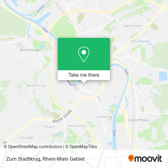 Карта Zum Stadtkrug