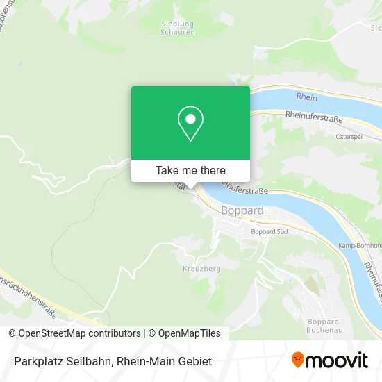 Карта Parkplatz Seilbahn