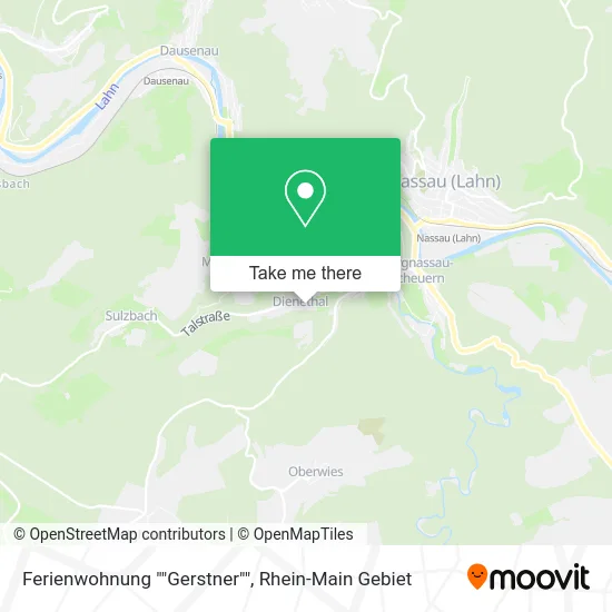 Карта Ferienwohnung ""Gerstner""
