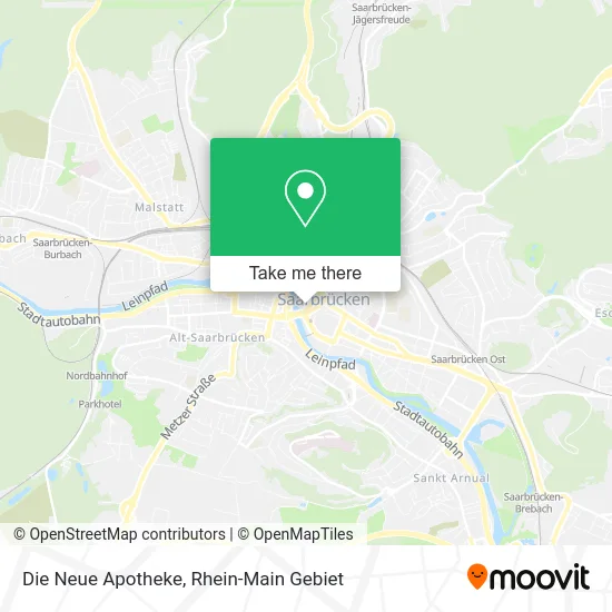 Карта Die Neue Apotheke