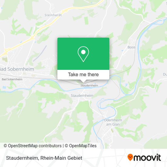 Карта Staudernheim