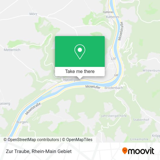 Карта Zur Traube