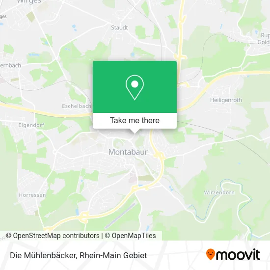 Карта Die Mühlenbäcker