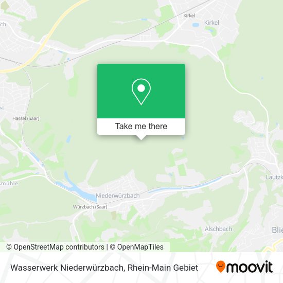 Карта Wasserwerk Niederwürzbach