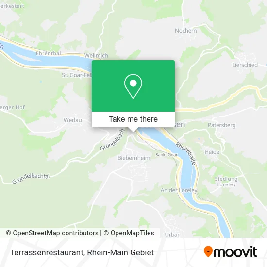 Terrassenrestaurant map