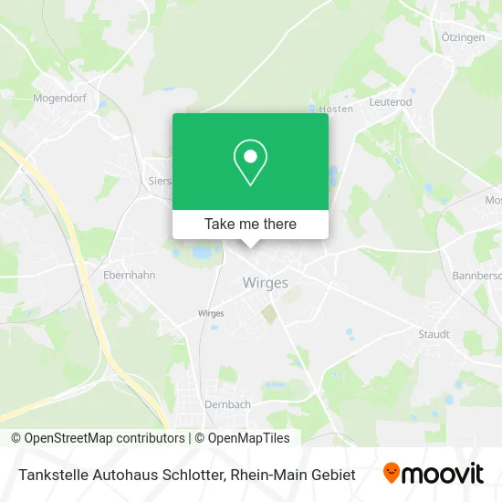 Карта Tankstelle Autohaus Schlotter