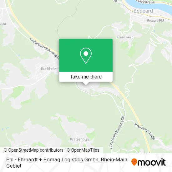 Карта Ebl - Ehrhardt + Bomag Logistics Gmbh