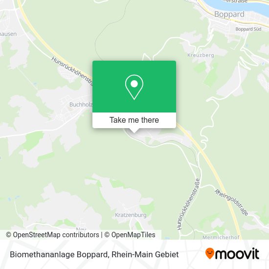 Карта Biomethananlage Boppard