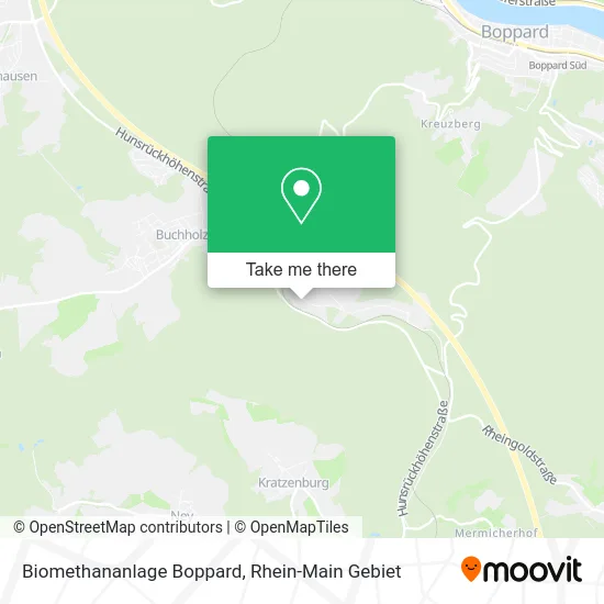 Карта Biomethananlage Boppard