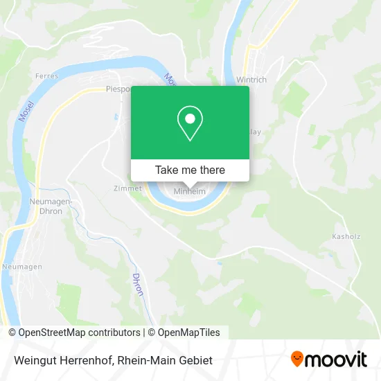Карта Weingut Herrenhof