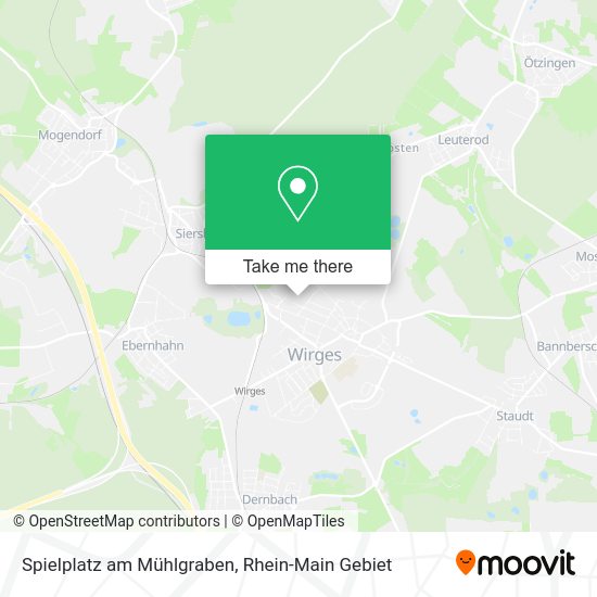Карта Spielplatz am Mühlgraben