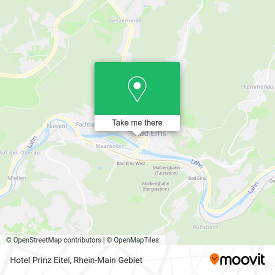 Карта Hotel Prinz Eitel