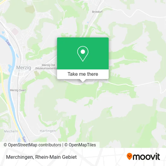 Карта Merchingen