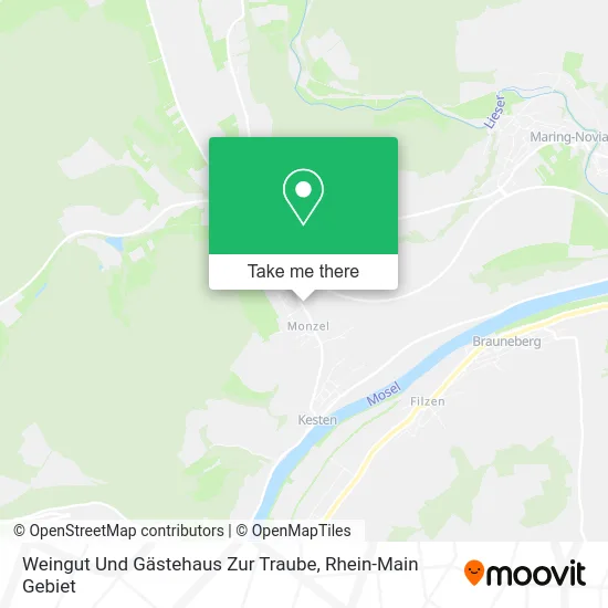 Карта Weingut Und Gästehaus Zur Traube