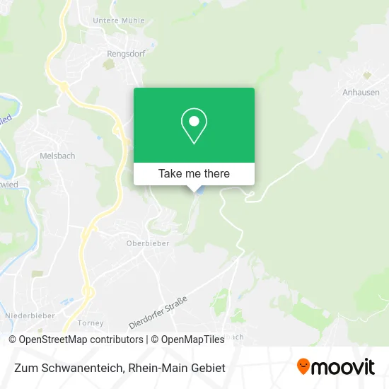 Карта Zum Schwanenteich