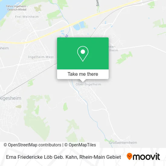 Карта Erna Friedericke Löb Geb. Kahn