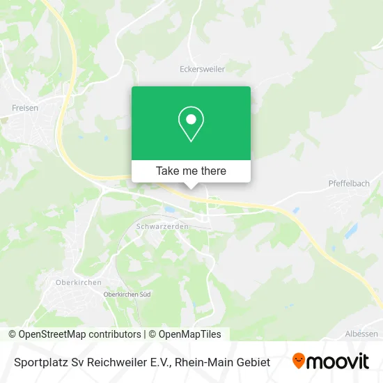 Карта Sportplatz Sv Reichweiler E.V.