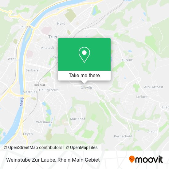 Карта Weinstube Zur Laube