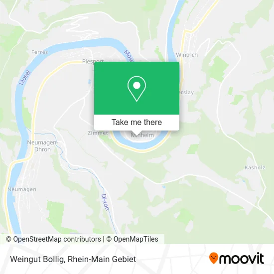 Карта Weingut Bollig
