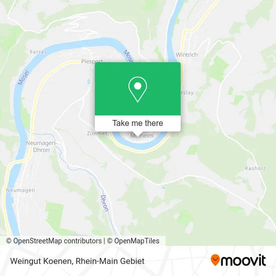 Карта Weingut Koenen