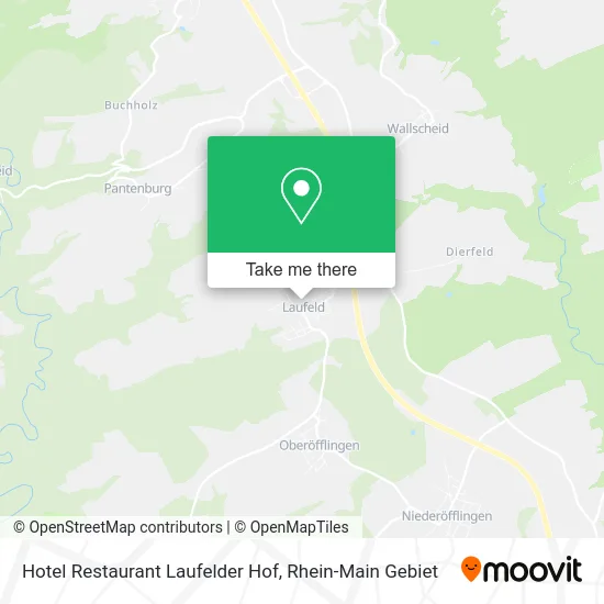 Карта Hotel Restaurant Laufelder Hof