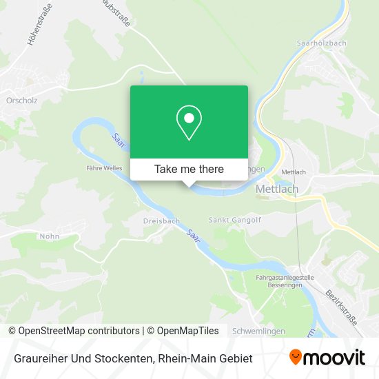 Карта Graureiher Und Stockenten