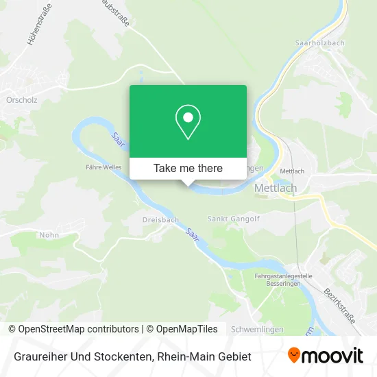 Карта Graureiher Und Stockenten
