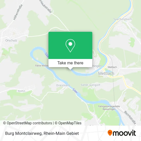 Карта Burg Montclairweg