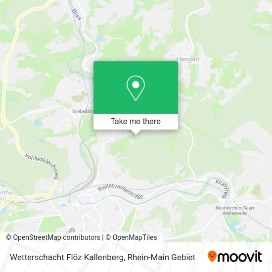 Карта Wetterschacht Flöz Kallenberg