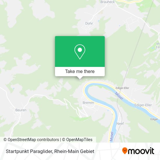 Карта Startpunkt Paraglider