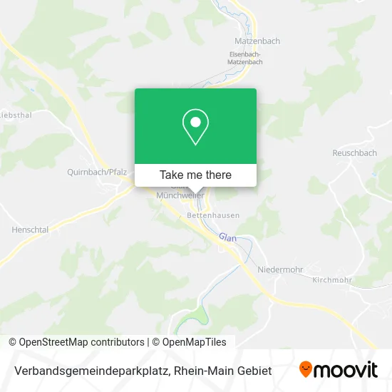 Карта Verbandsgemeindeparkplatz