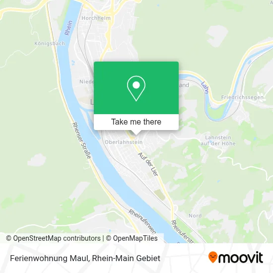 Ferienwohnung Maul map