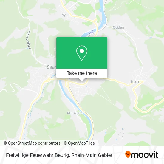Карта Freiwillige Feuerwehr Beurig