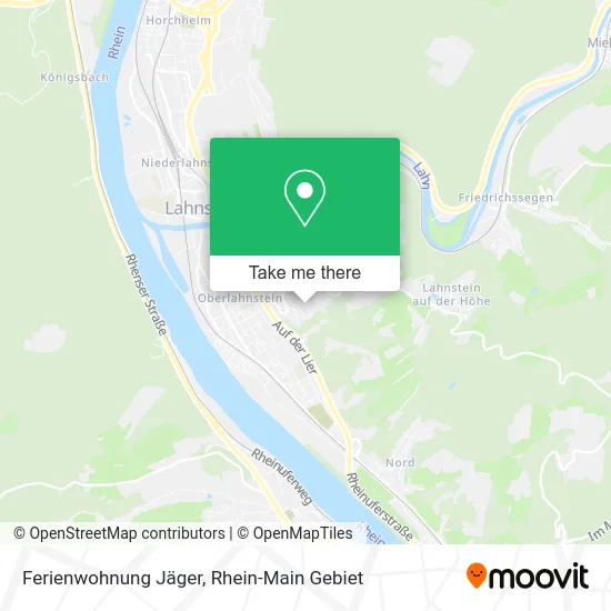 Карта Ferienwohnung Jäger