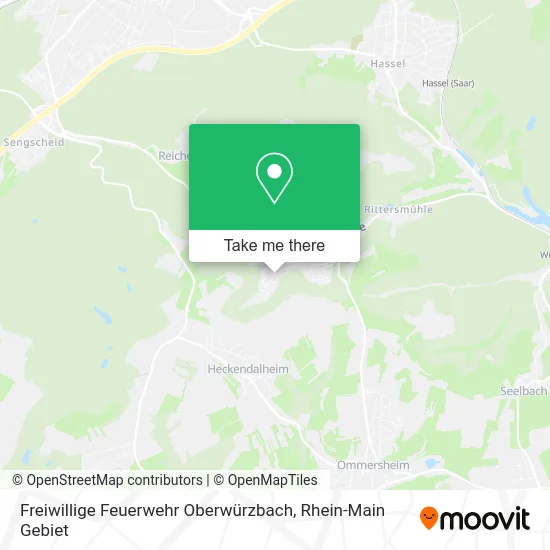 Карта Freiwillige Feuerwehr Oberwürzbach