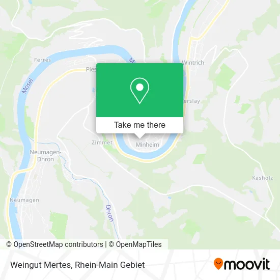 Карта Weingut Mertes
