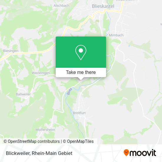Карта Blickweiler