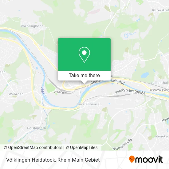 Карта Völklingen-Heidstock
