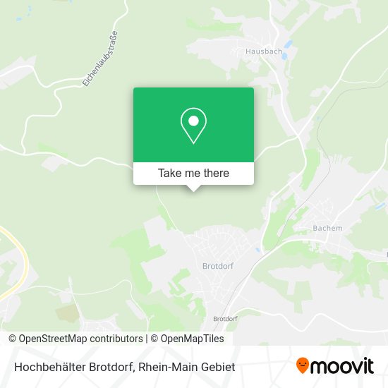 Карта Hochbehälter Brotdorf