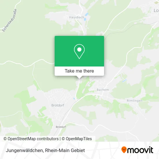 Карта Jungenwäldchen
